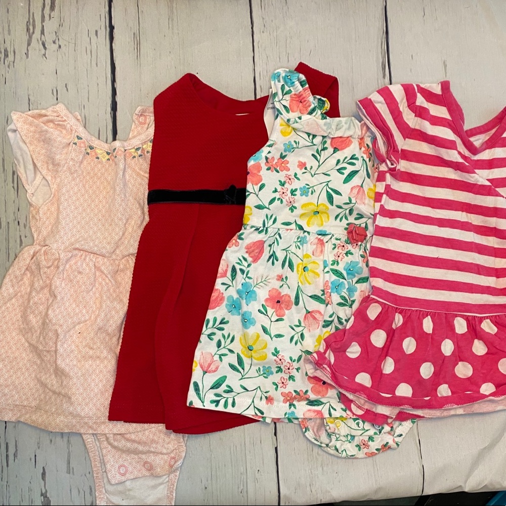 Girls 12-18months dress lot.